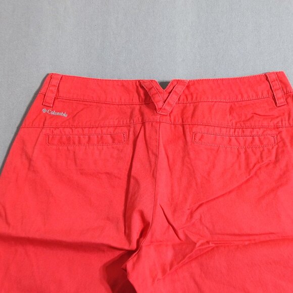 Columbia bermuda short women's size 4 salmon pink colour outdoor / street wear - Picture 4 of 13